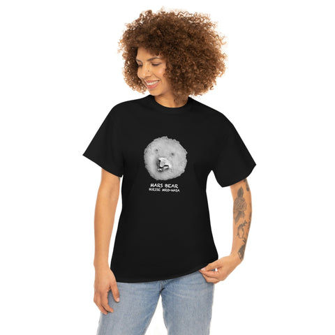 Mars Bear Unisex heavy cotton Tee