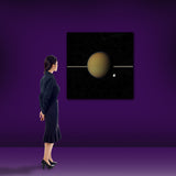 Saturn and Tethys