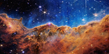 Cosmic Cliffs - Nebula Carina - JWST