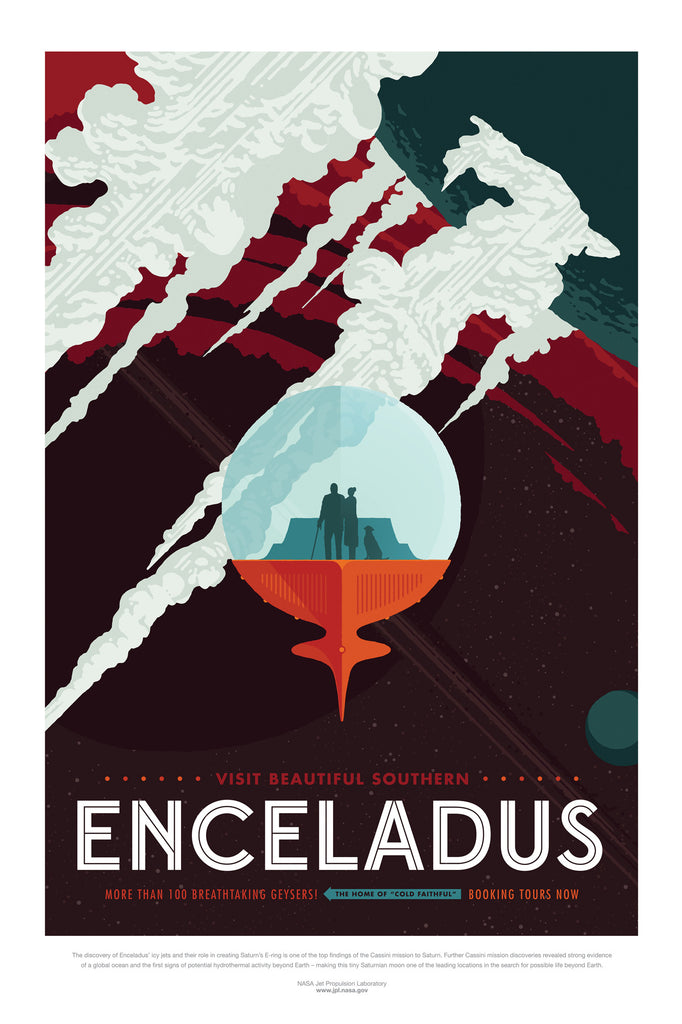 Enceladus - Visit the Geysers