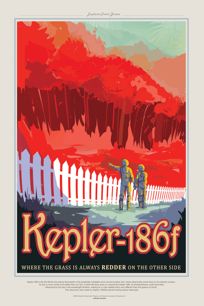 Kepler-186f - Red Grass