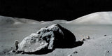 Lunar Landscape with Rover - Apollo 17