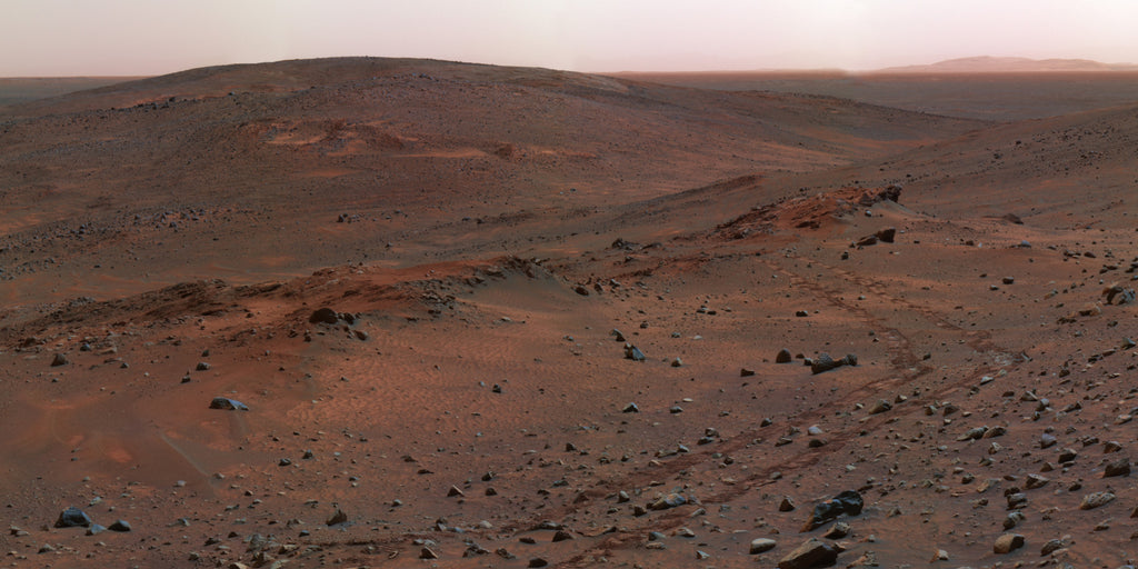 Mars Landscape - Mars Rover Spirit