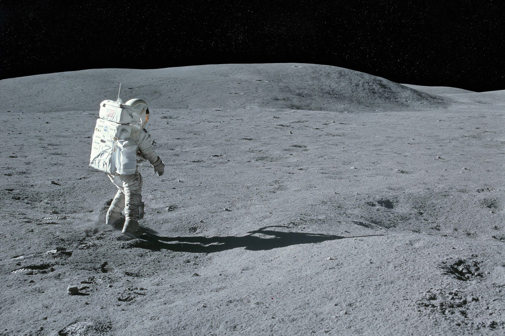 Moon Walk - Apollo 16 (Landscape)