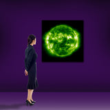 Green Sun (Solar Max Extreme UV)